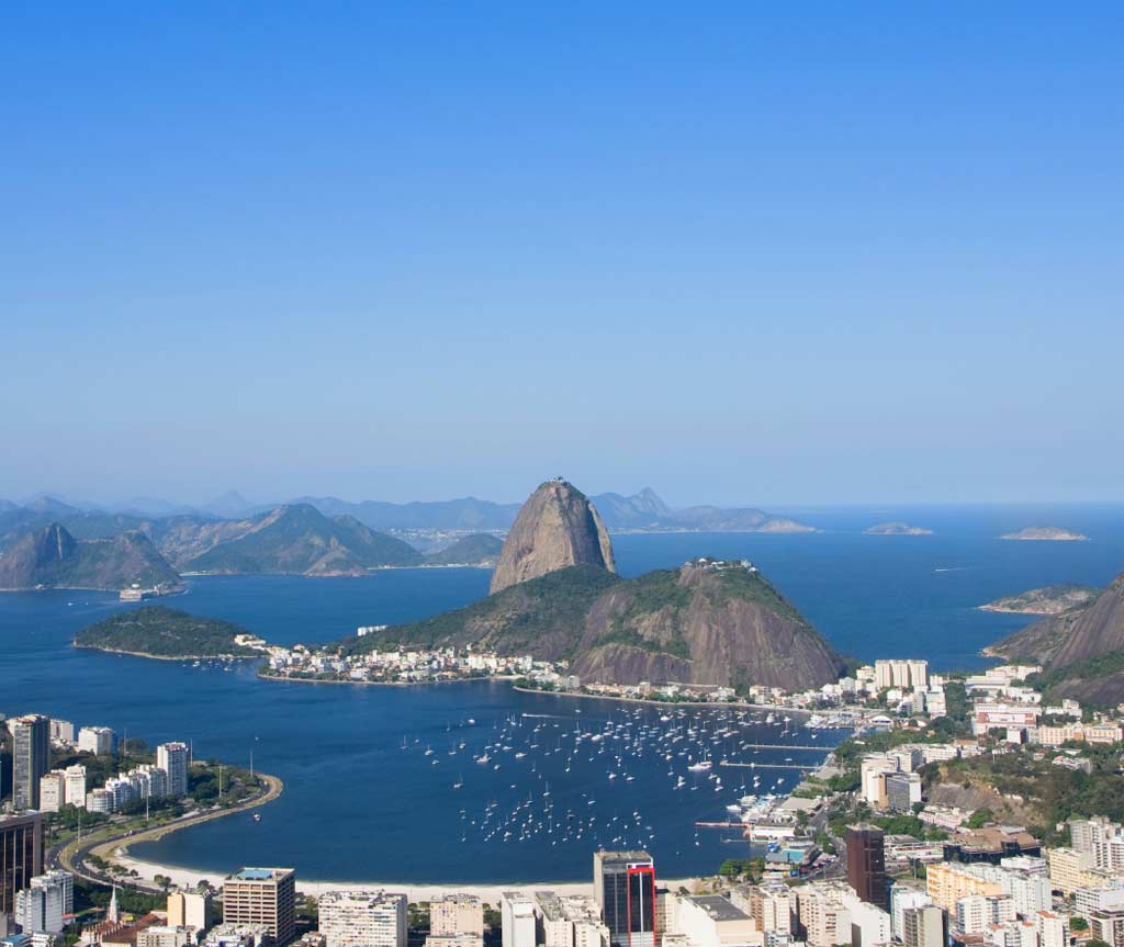 Copacabana Beach in Rio de Janeiro 